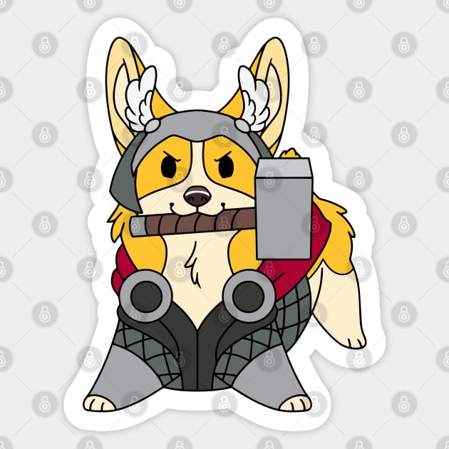 Thorgi Sticker by znckwei